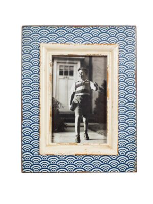Blue Wave Photo Frame