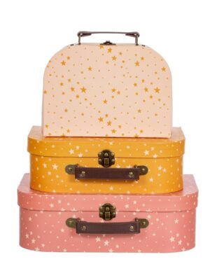 Little Stars Suitcases - Set of 3