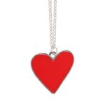 You Are Loved Heart Pendant Necklace Card