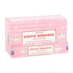 12 Packs of Satya Exotic Romance Incense Sticks