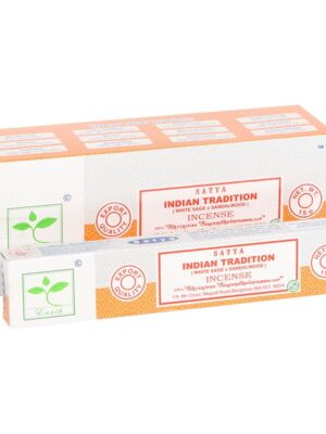 6 Packs of Indian Tradition Earth Incense by Satya