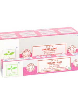 6 Packs of Dream Land Earth Incense by Satya