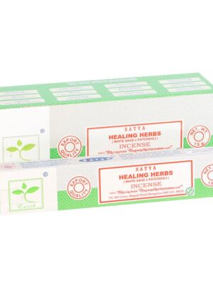 6 Packs of Healing Herbs Earth Incense by Satya