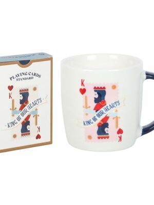 King of Our Hearts Mug and Playing Cards Set