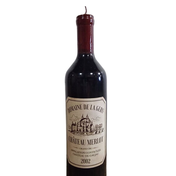 Wine Bottle Shaped Candle 29cm