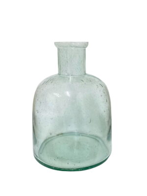 Domed Green Bubble Vase 20cm