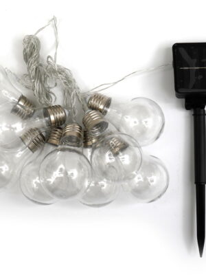 Solar Light Bulb Garland