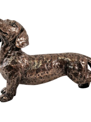 Bronze Effect Dachshund Ornament
