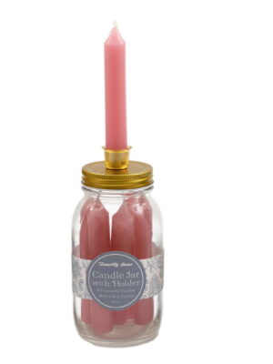 Coloured Candle Jar
