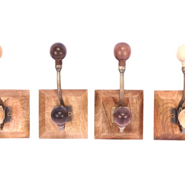 Set of 4 Sussex Style Coat Hooks