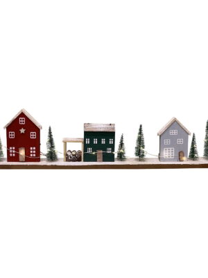 Led Christmas House & Tree Decoration 60cm