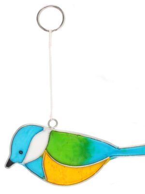 Blue Tit Bird Suncatcher