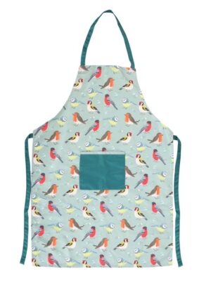 British Garden Birds Cotton Apron