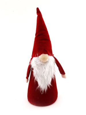 38cm Red Velvet Standing Christmas Gonk