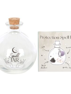 10cm Glass Spell Jar with Recipe Booklet