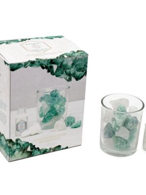 280g Green Fluorite Crystal Oil Diffuser