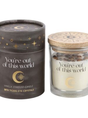 Vanilla Stardust Crystal Chip Candle