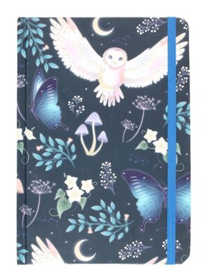 Night Flight Owl A5 Notebook