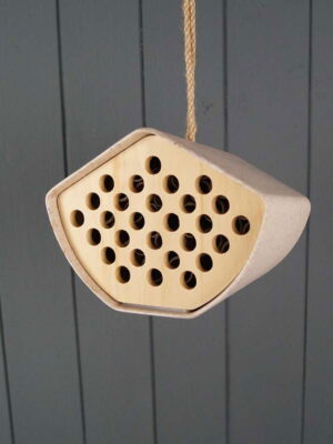 Earthy Sustainable Bee House (16cm)