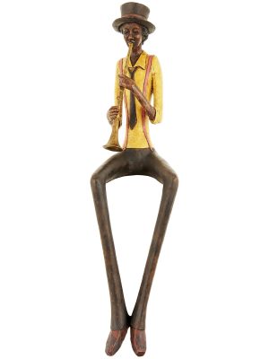 Sitting Jazz Band Trumpeter