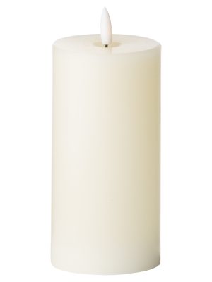 Luxe Collection Natural Glow 3 x 6 LED Cream Candle