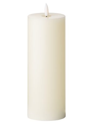 Luxe Collection Natural Glow 3 x 8 LED Cream Candle