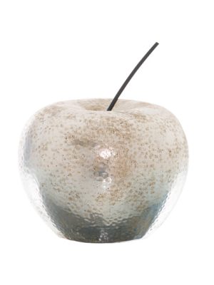 Silver Apple Ornament
