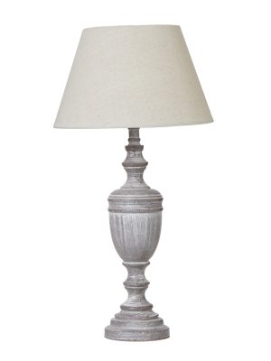 Nola Urn Table Lamp With Linen Shade