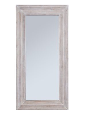 Harewood White Washed  Large Mirror