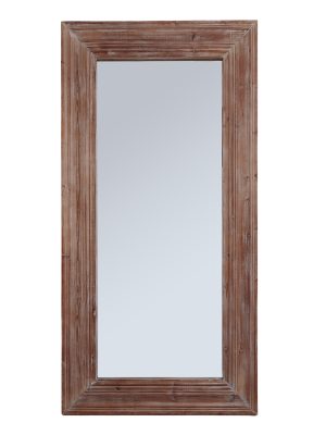 Newby Washed Wood Large Mirror