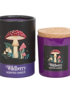 Forest Mushroom Wildberry Candle