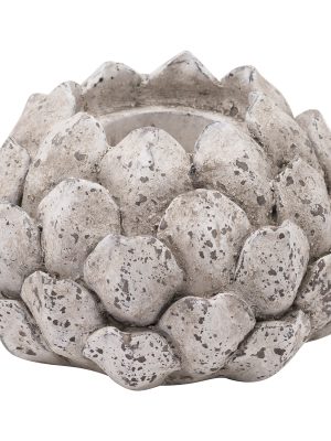 Stone Effect Acorn Tea Light Holder