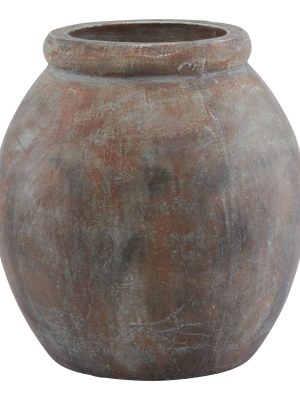 Siena Brown Jar Shaped Planter