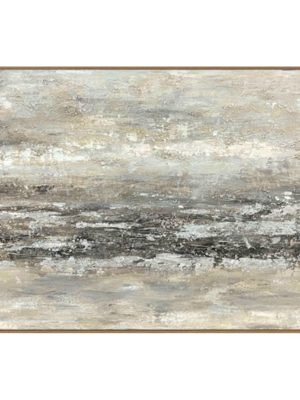Traverse Hand Painted Canvas In Frame