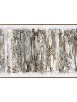 Ethereal Hand Painted Canvas In Frame