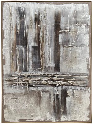 Outlook Hand Painted Canvas In Frame
