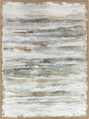 Breeze Hand Painted Canvas In Frame