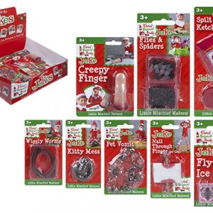 Deluxe Single Naughty Elf Jokes (8 Asstd)