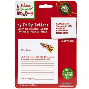 Daily Santa Christmas Letter /w envelope (24pc)