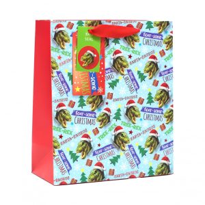 Roar-Some Christmas Medium Bag