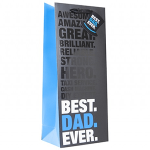 Best Dad Ever Bottle Bag