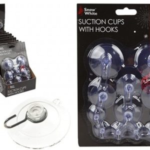 12Pc Suction Hooks