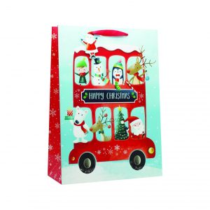 Christmas Bus XL Bag
