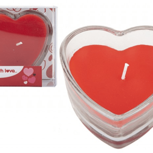 Heart Shaped Candle in Gift Box