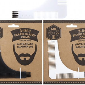 3-in-1 Beard Shape Comb and Brush