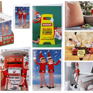 6 Child Elf Christmas Cards (Assorted)