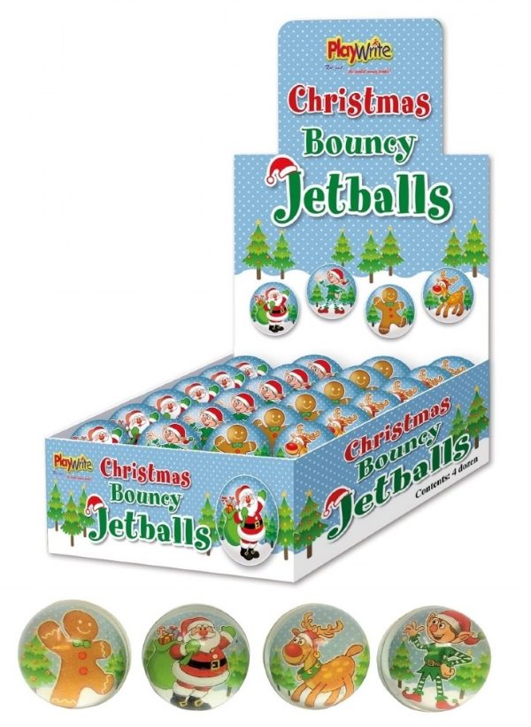 Chriistmas Bouncy Balls (35mm)