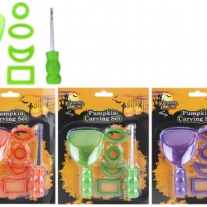 Assorted 6 Piece Pumpkin Carving Set