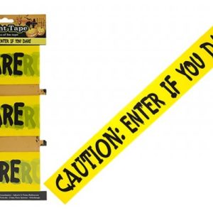 Halloween Printed Fright Tape (3x3m)