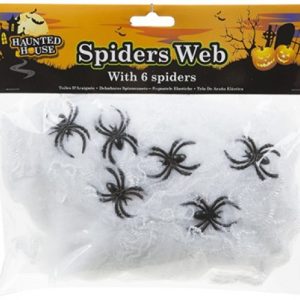 Jumbo Spiders Web with Spiders